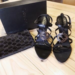 Brand New Gucci Karung Stilettos